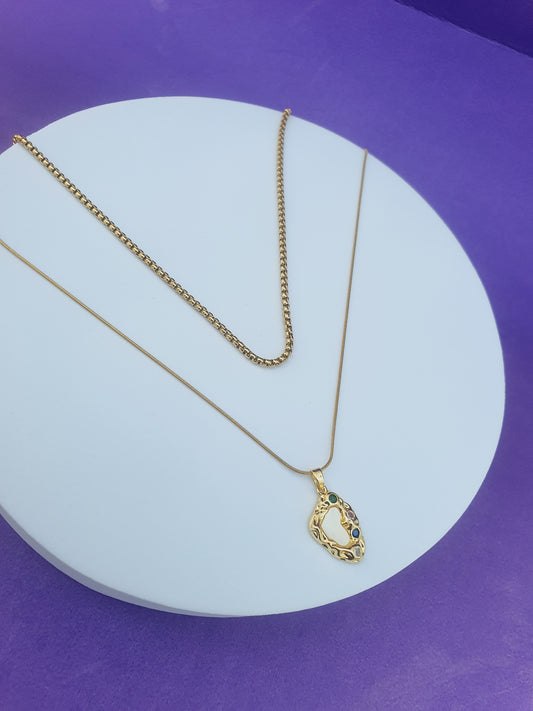 LAYER GOLD CHAIN A2 V2 X