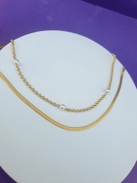 LAYER GOLD CHAIN J V1 X
