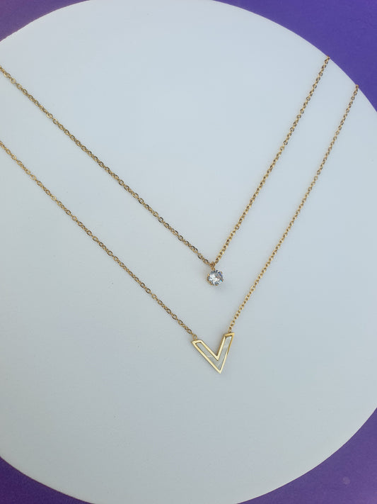 LAYER GOLD CHAIN VV V1