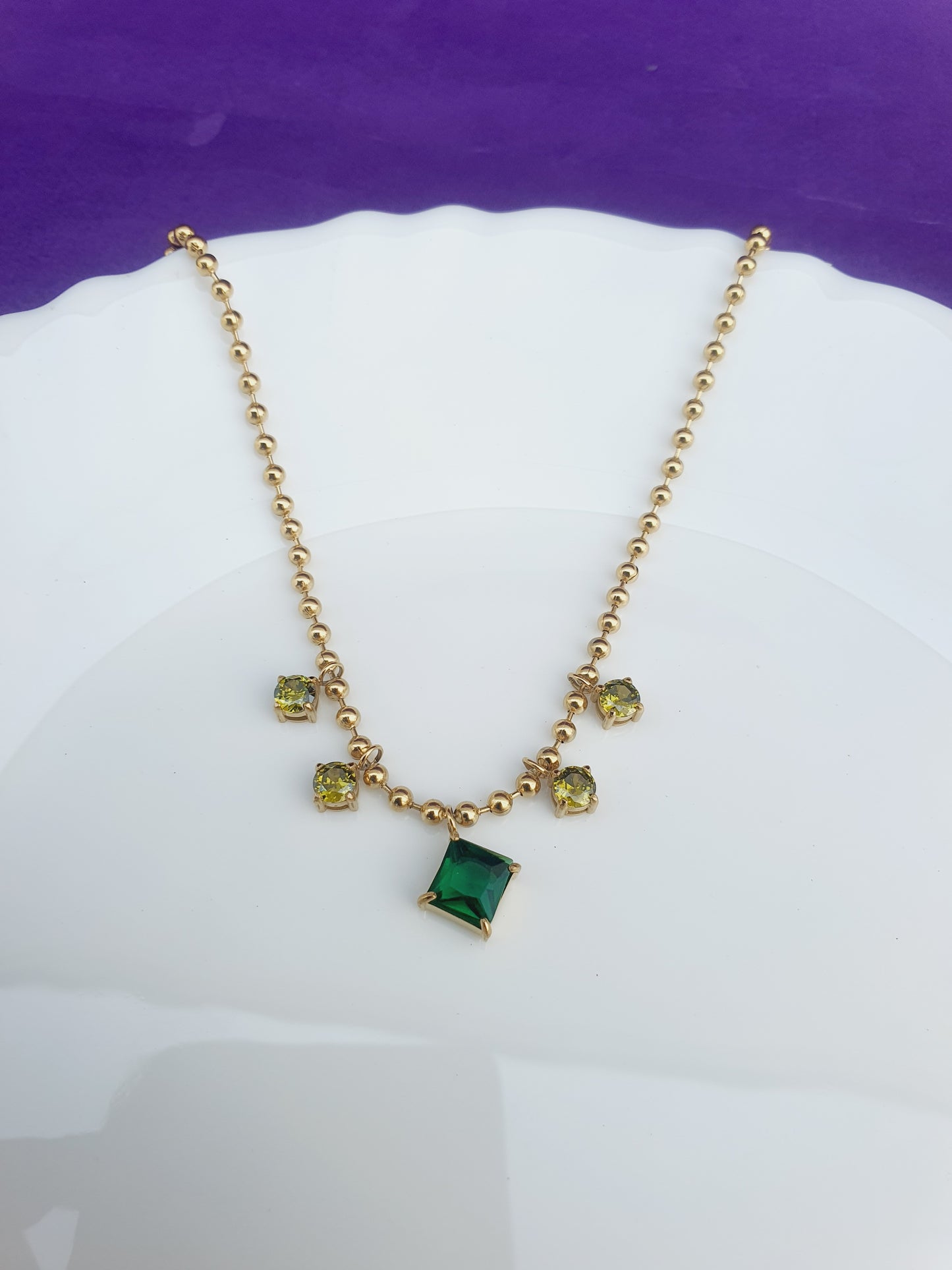 CHARM GOLD CHAIN JJ 2M X