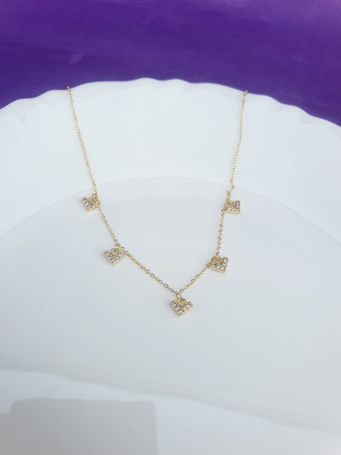 CHARM GOLD CHAIN P4 6M X