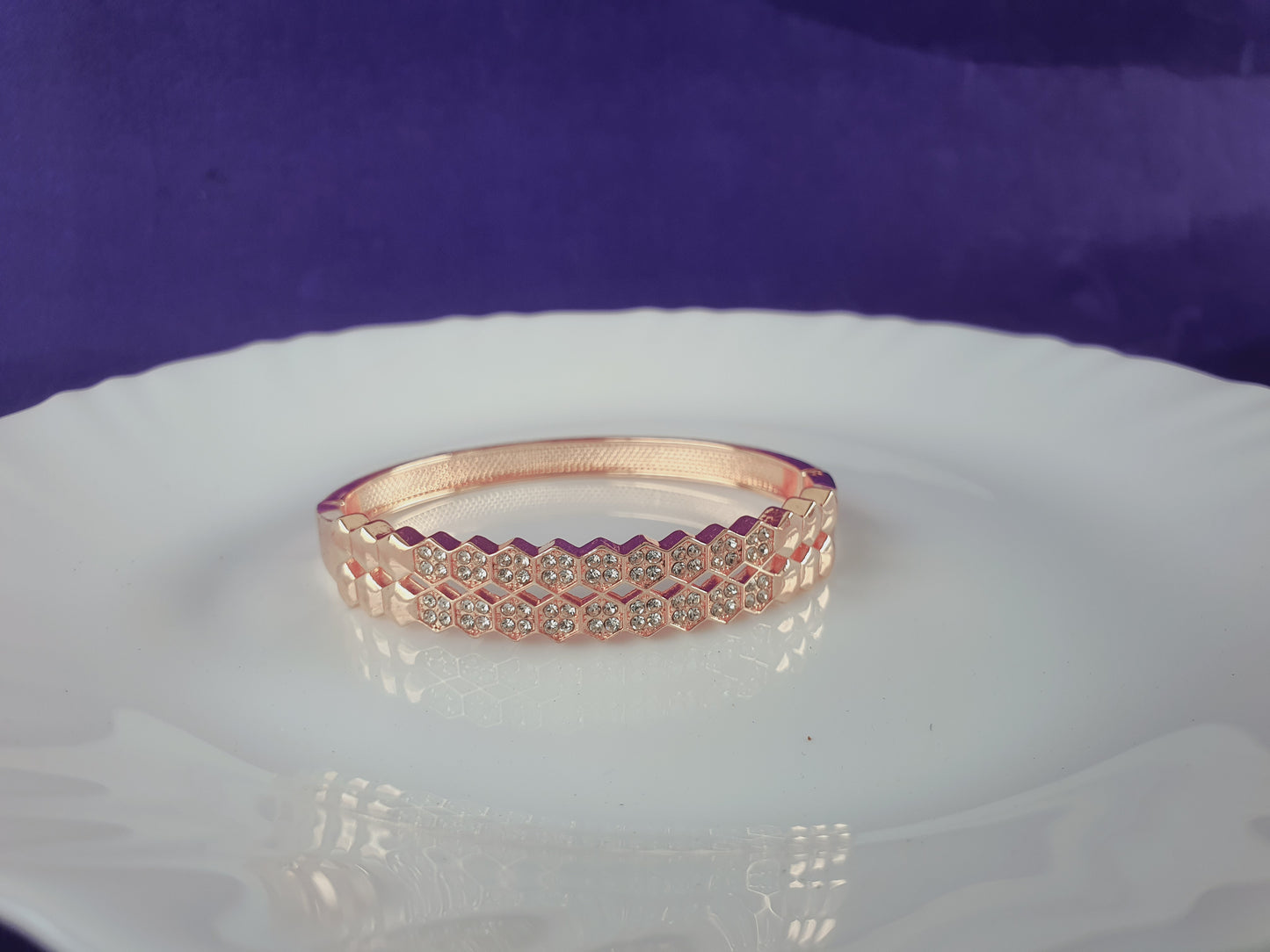 ROSEGOLD KADA BRACELET X