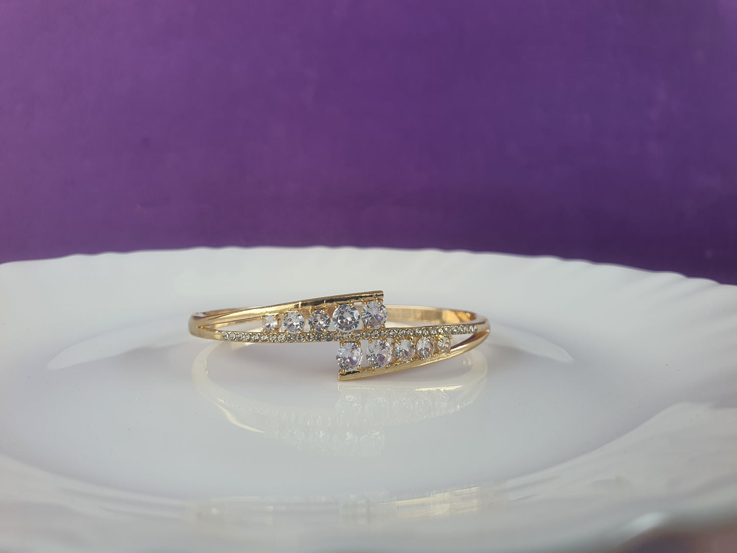 GOLD KADA BRACELET X