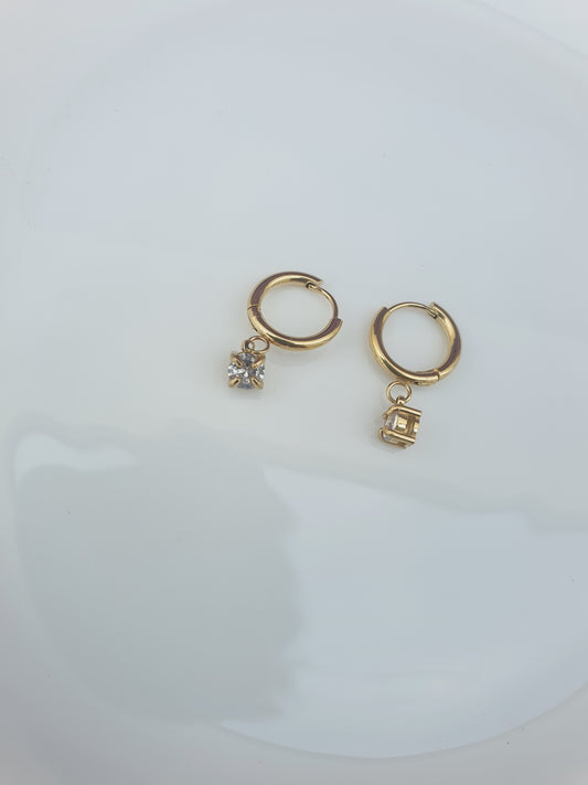 GOLD EARRING 2F GG C1 X
