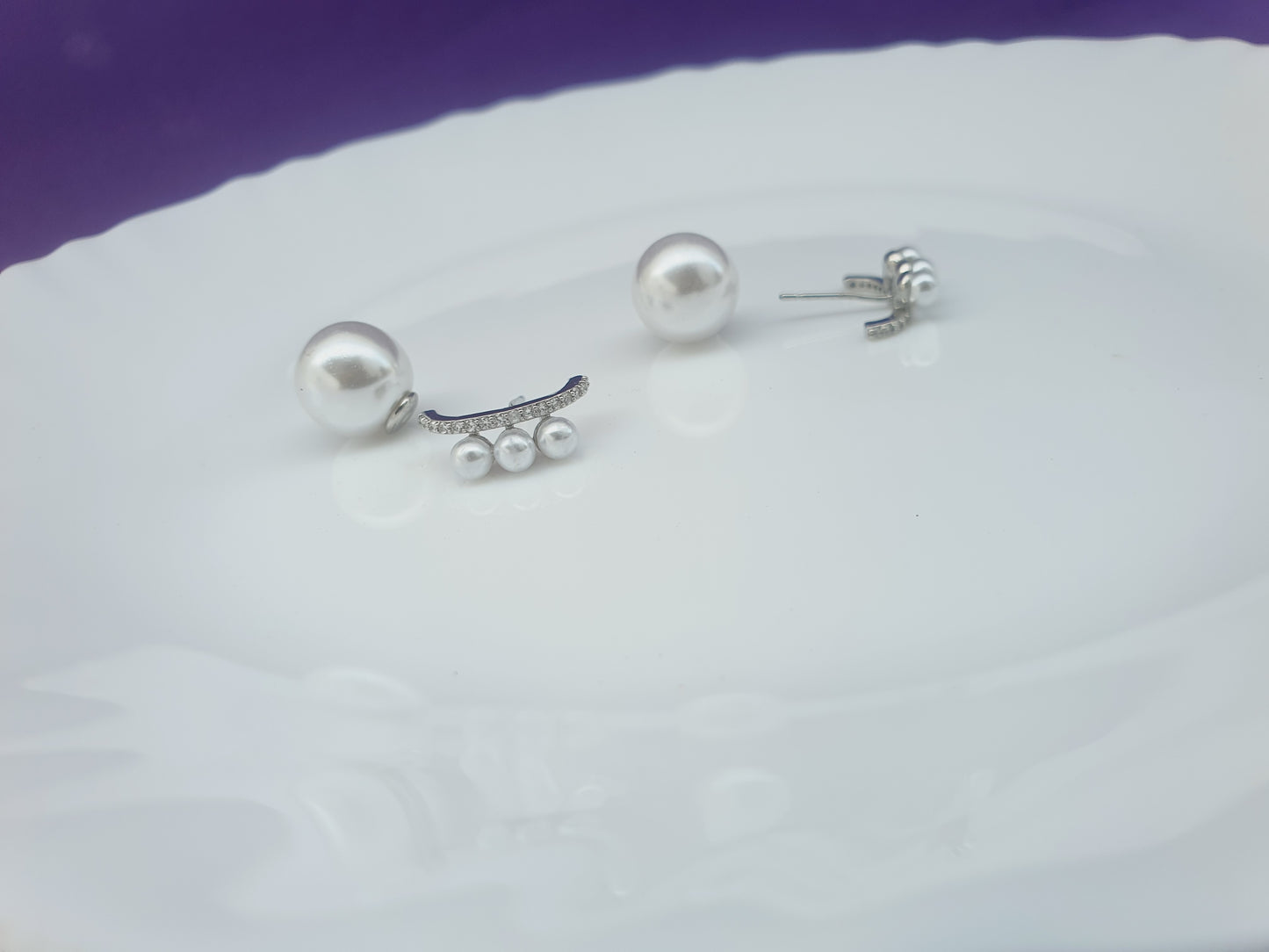 SILVER EARRING G Z1 X