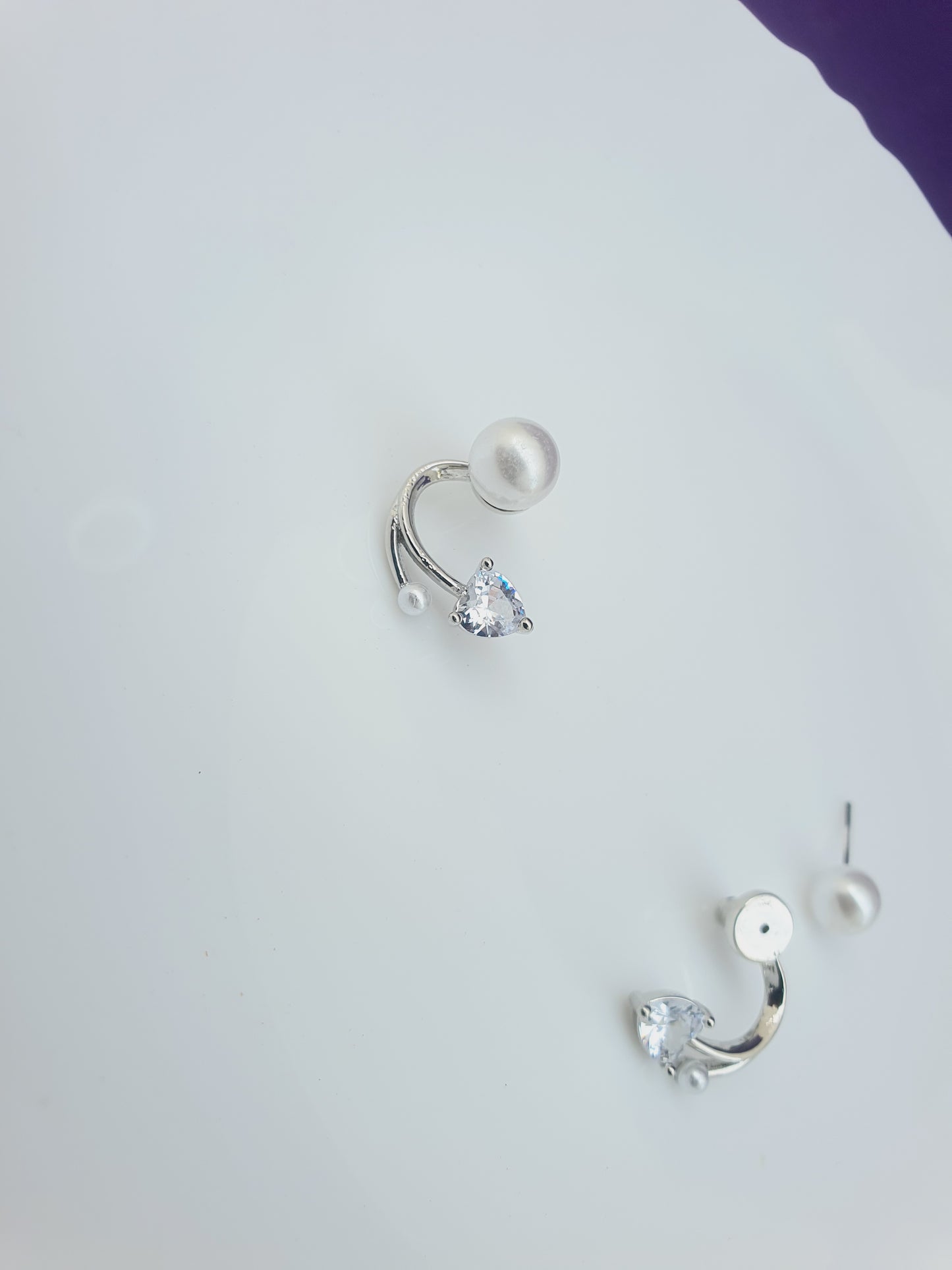 SILVER EARRING F Z1 X