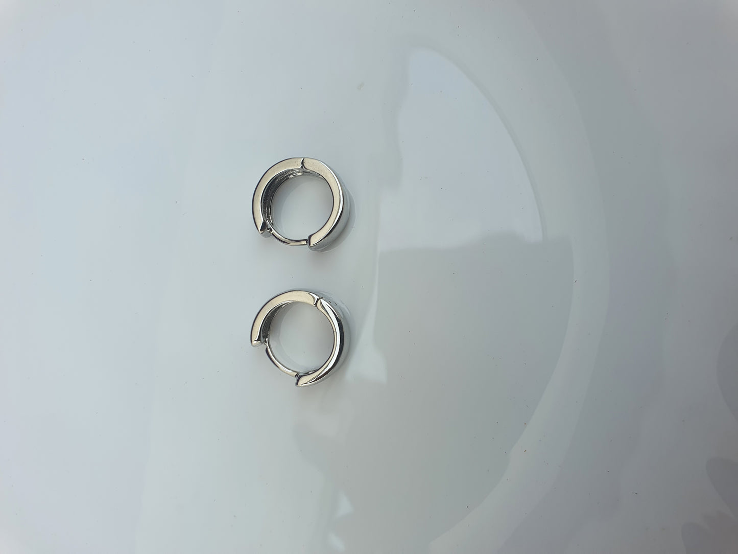 SILVER EARRING H Z1 X