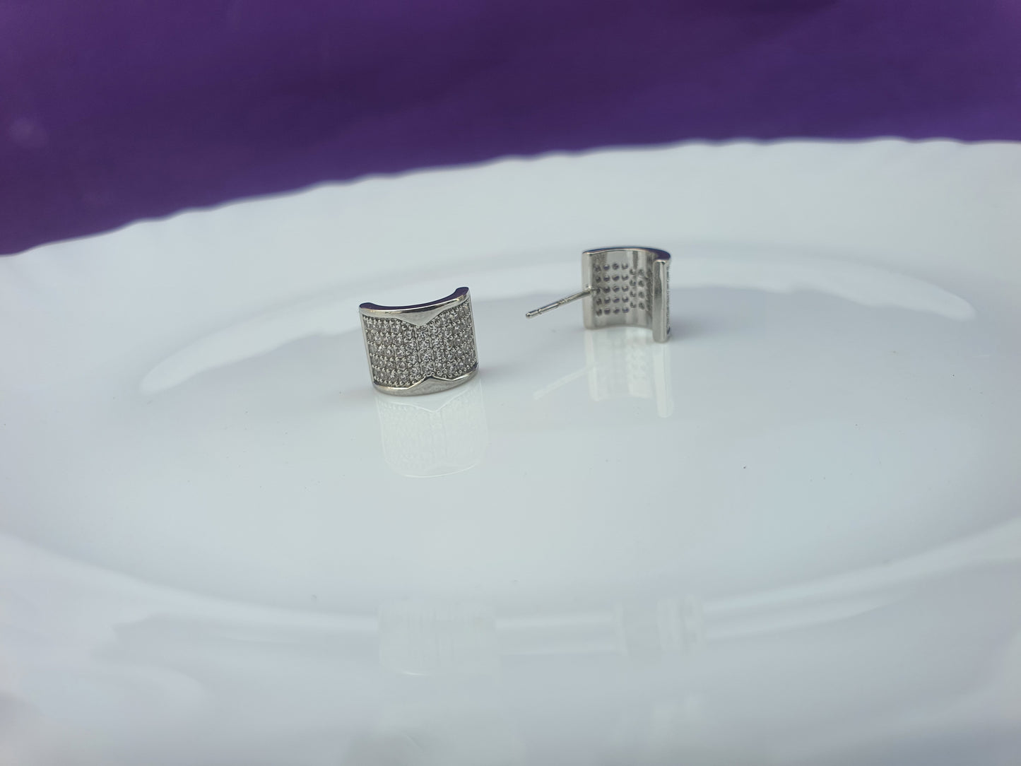 SILVER EARRING A Z1 X