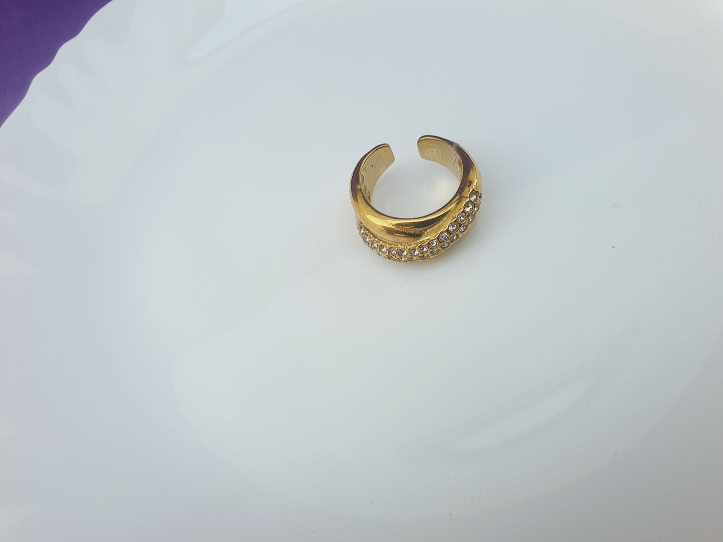 ADJUSTABLE GOLD RING