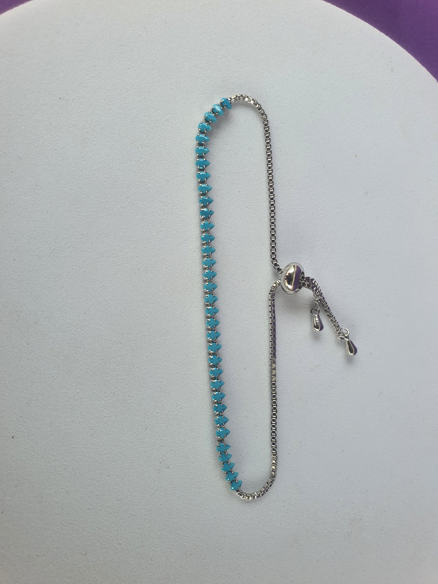 ADJUSTABLE SILVER CHAIN BRACELET S A1