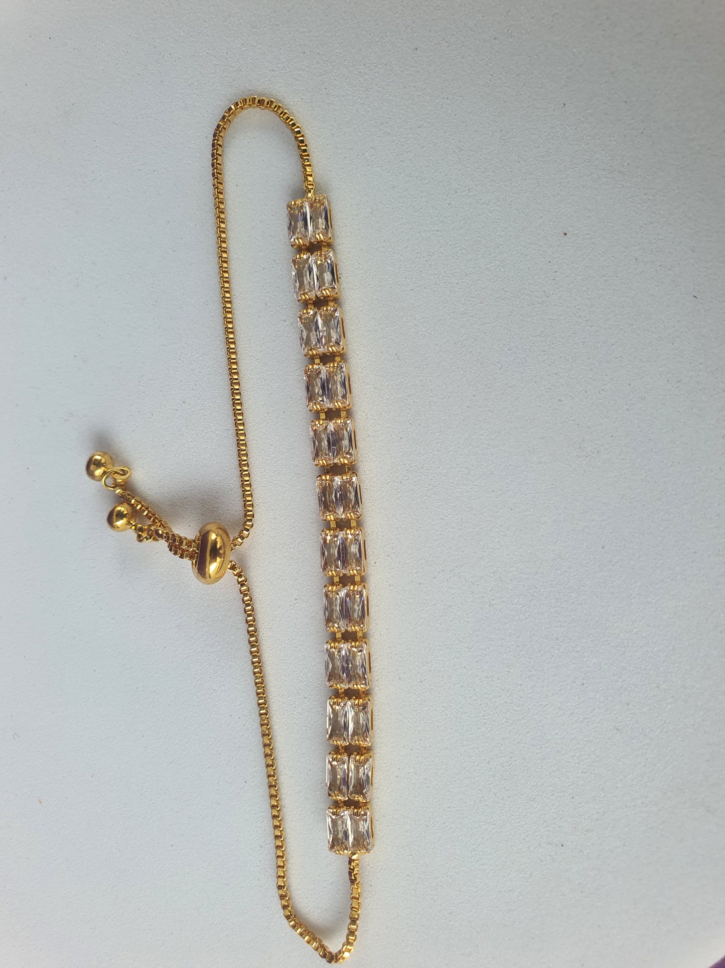 ADJUSTABLE GOLD CHAIN BRACELET V A1