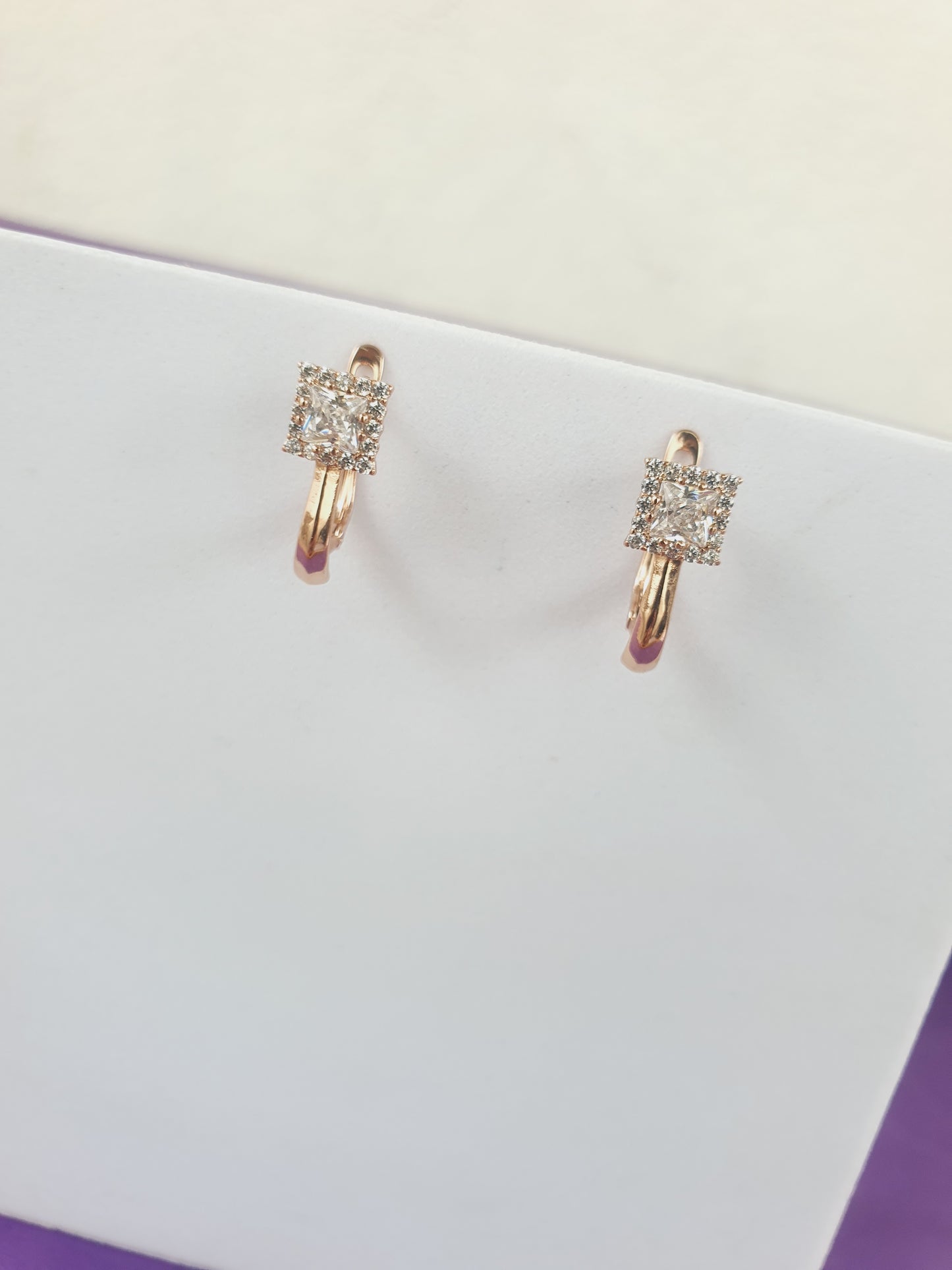 ROSEGOLD EARRING RL3 R2