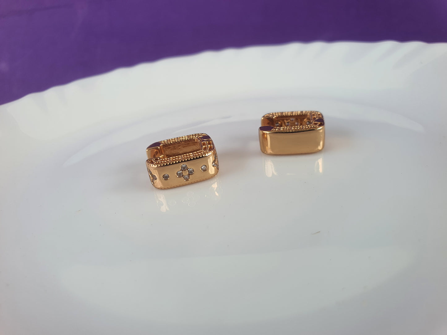 ROSEGOLD EARRING RM R2 X