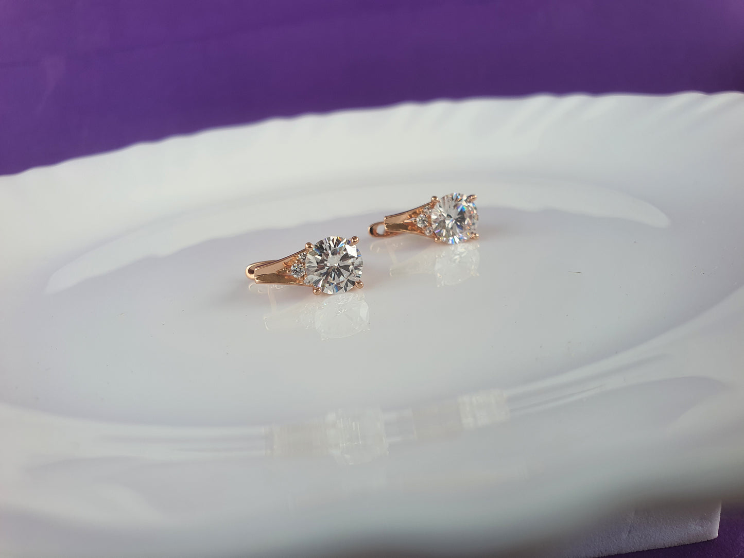 ROSEGOLD EARRING RA R2 X