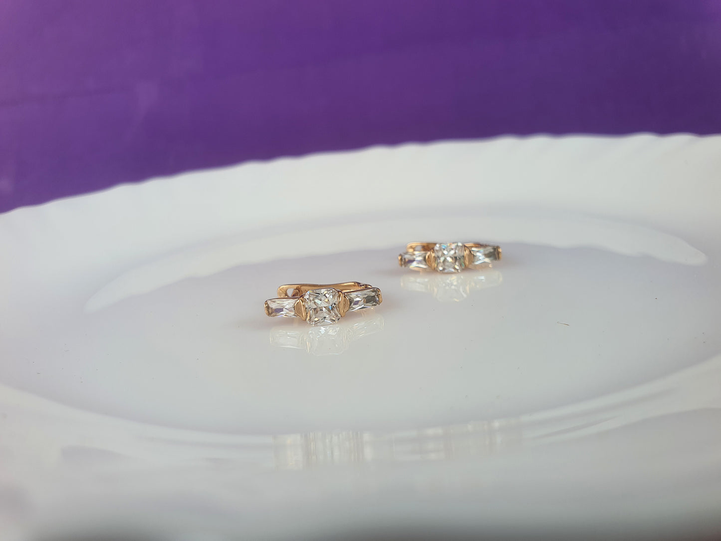 ROSEGOLD EARRING RY R2 X