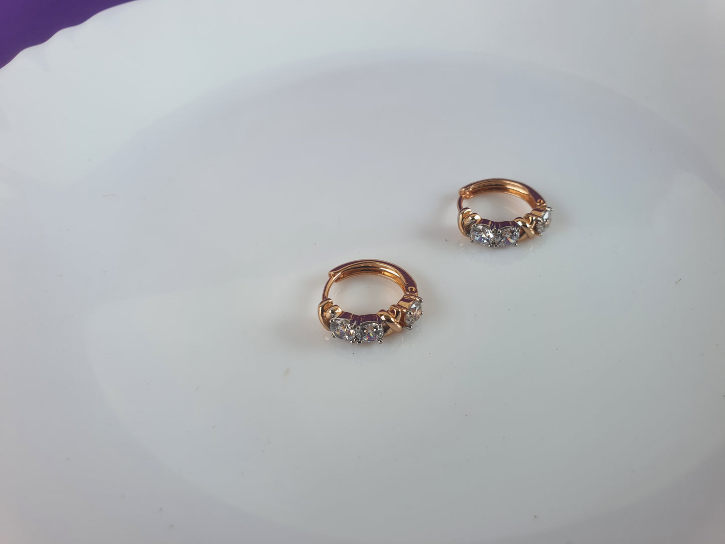 ROSEGOLD EARRING RT3 R2 X