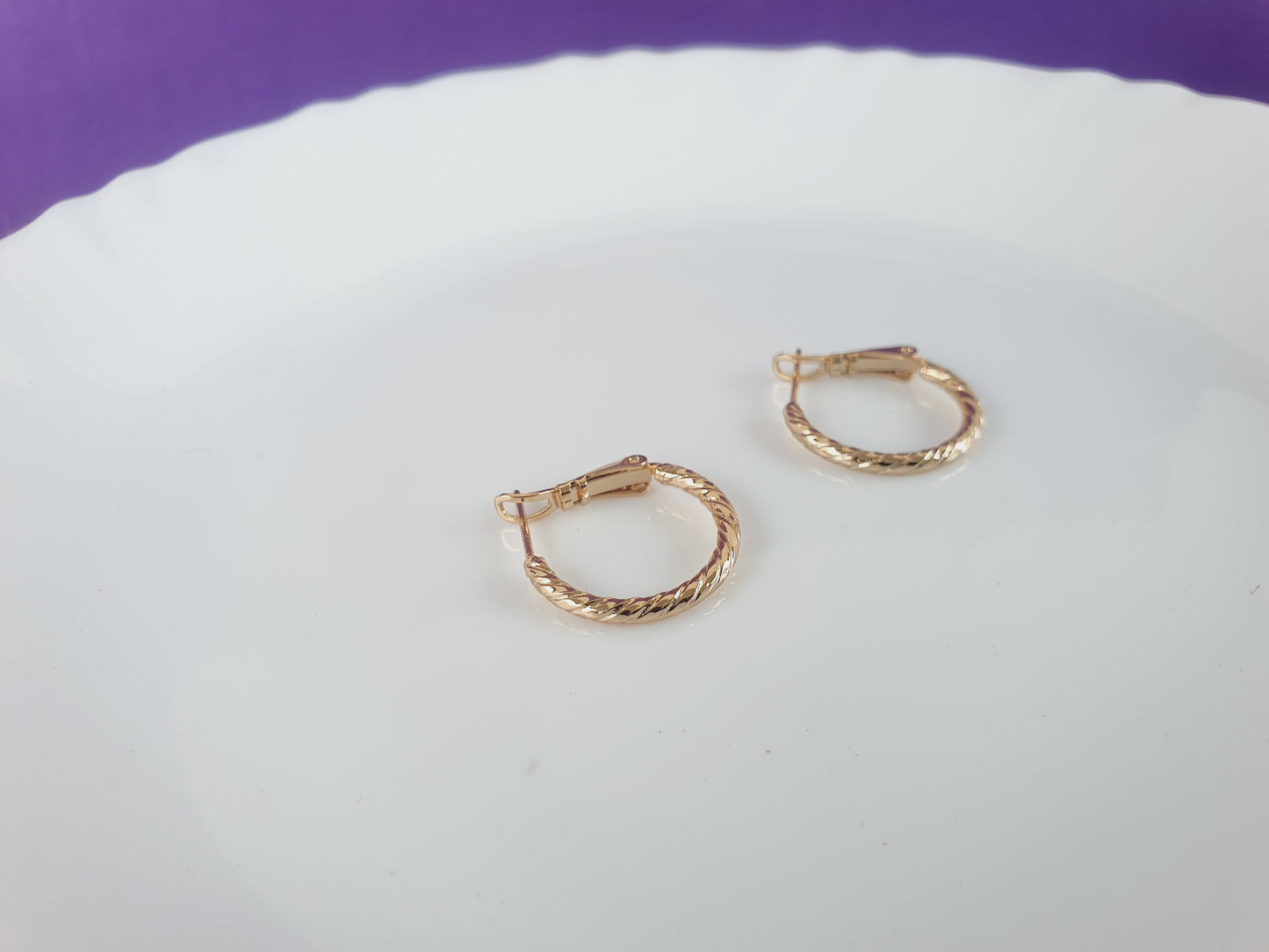 ROSEGOLD EARRING RV R2 X