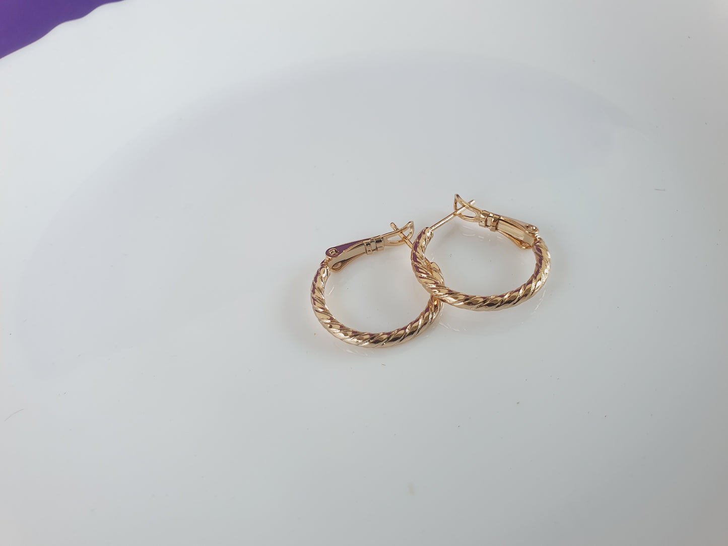 ROSEGOLD EARRING RV R2 X