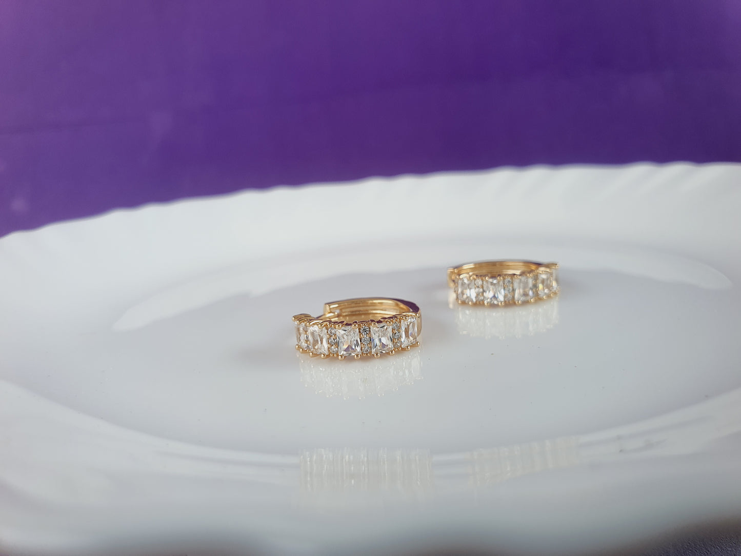 ROSEGOLD EARRING RQ3 R2 X