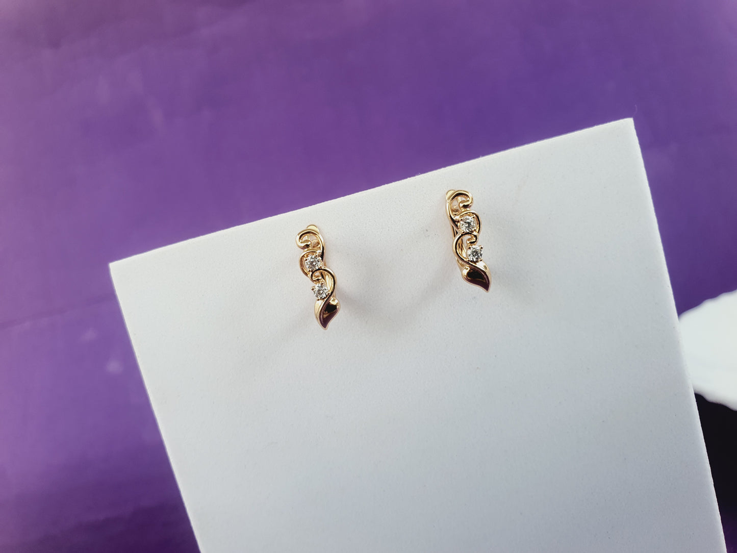 ROSEGOLD EARRING RJ3 R2 X