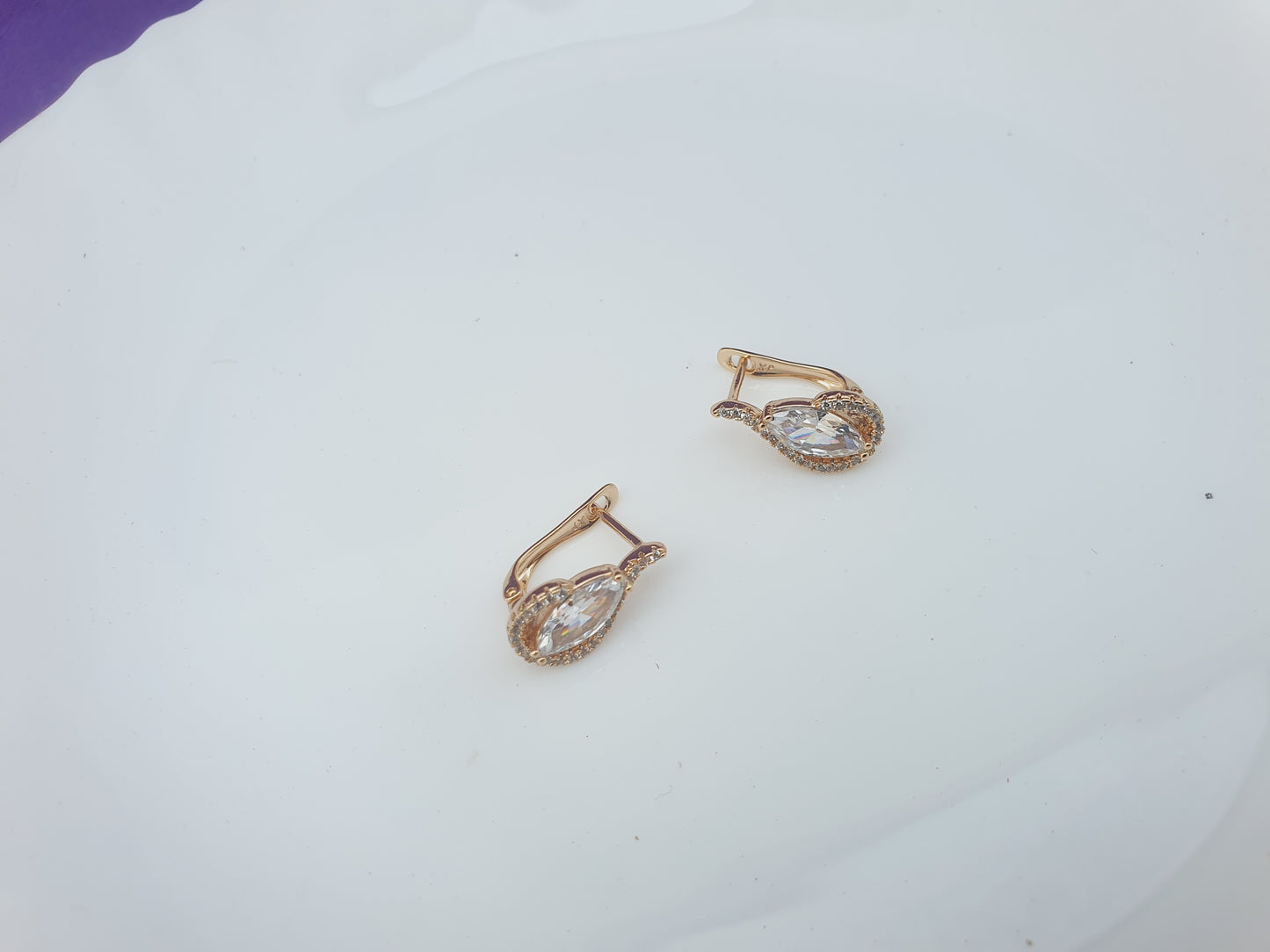 ROSEGOLD EARRING I BX X