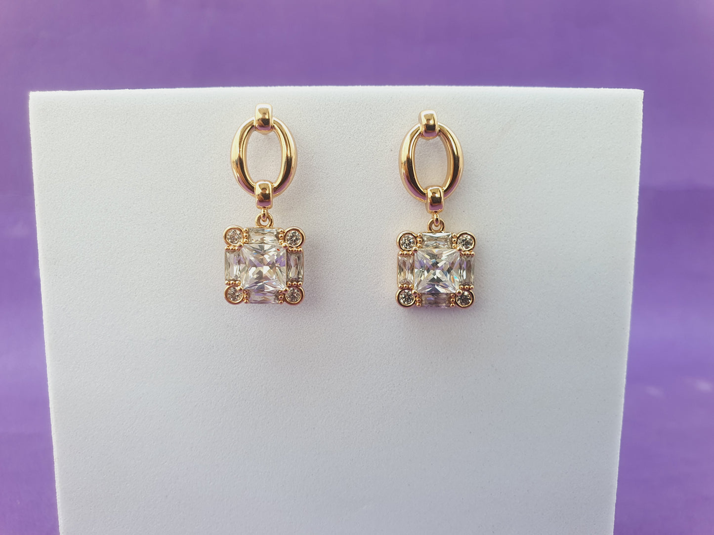 ROSEGOLD EARRING 2S BX X