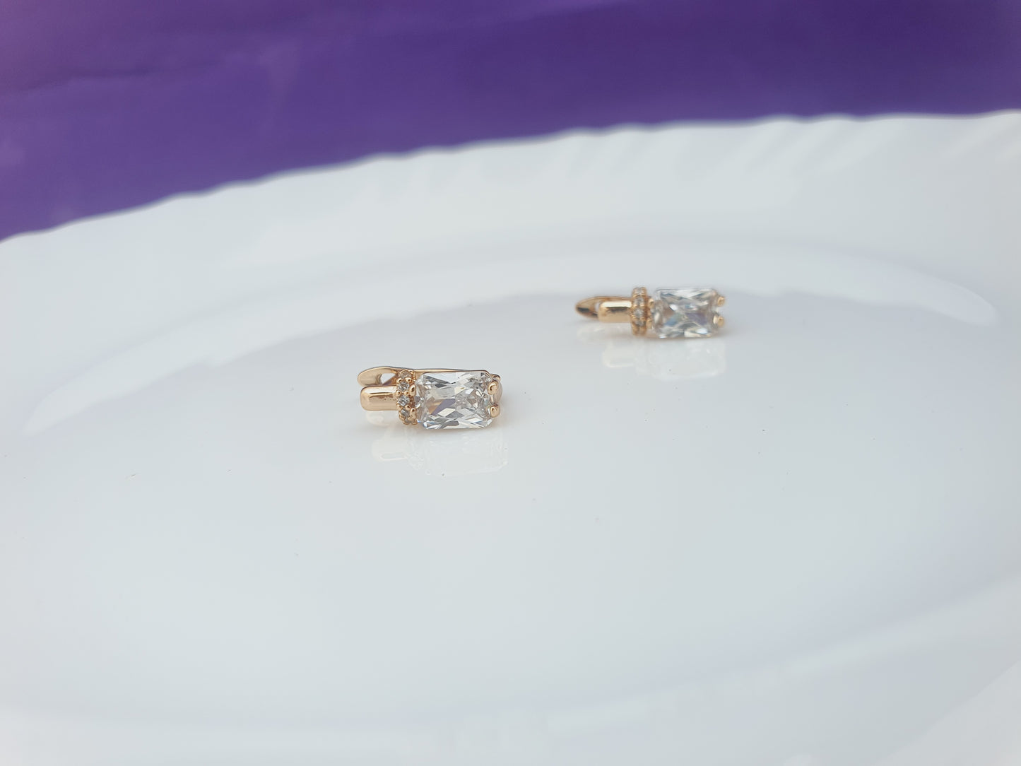 ROSEGOLD EARRING B BX X
