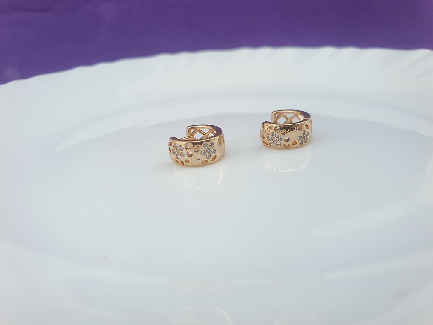 ROSEGOLD EARRING 2B BX X