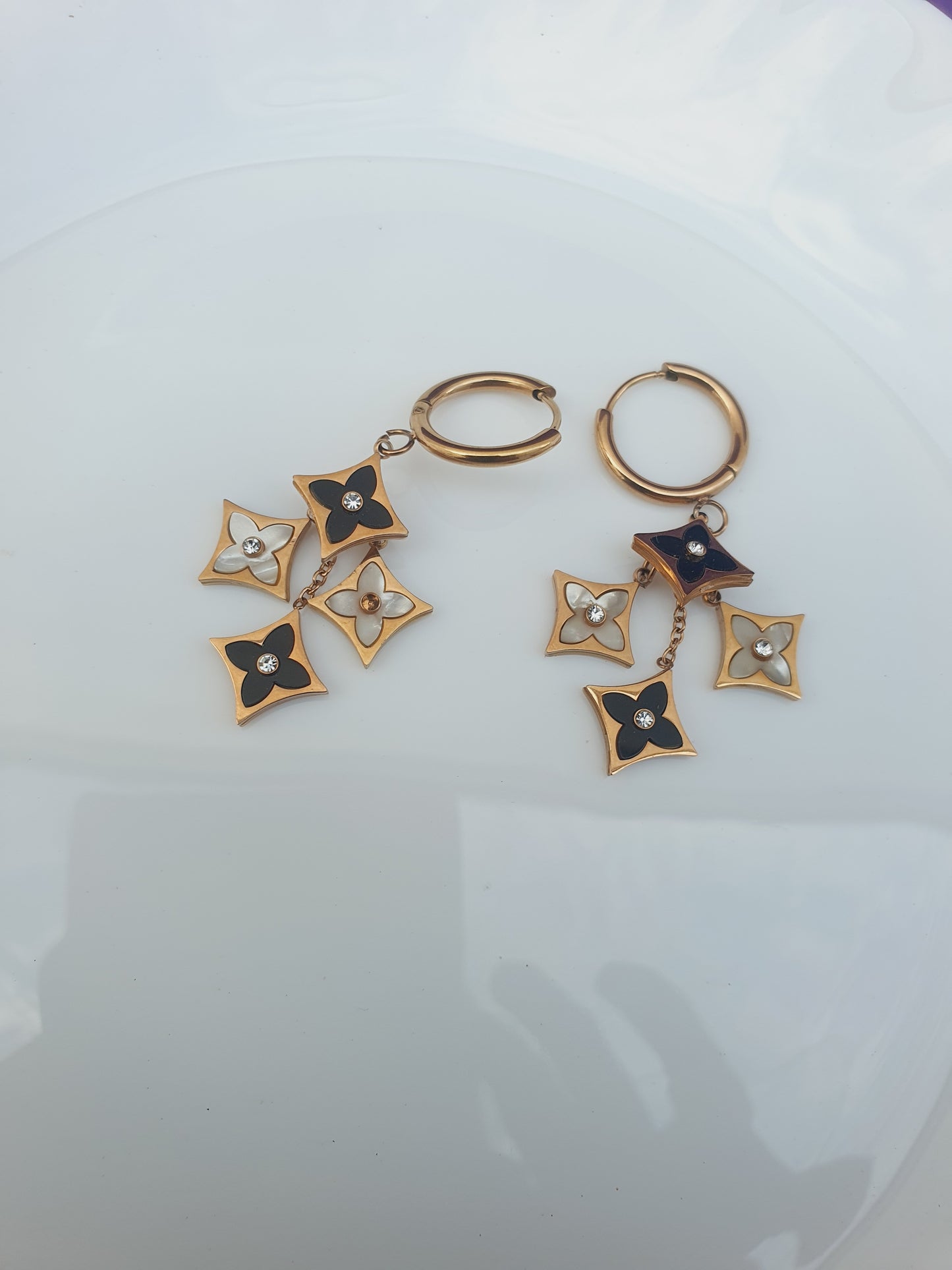 ROSEGOLD EARRING S3 R1 X