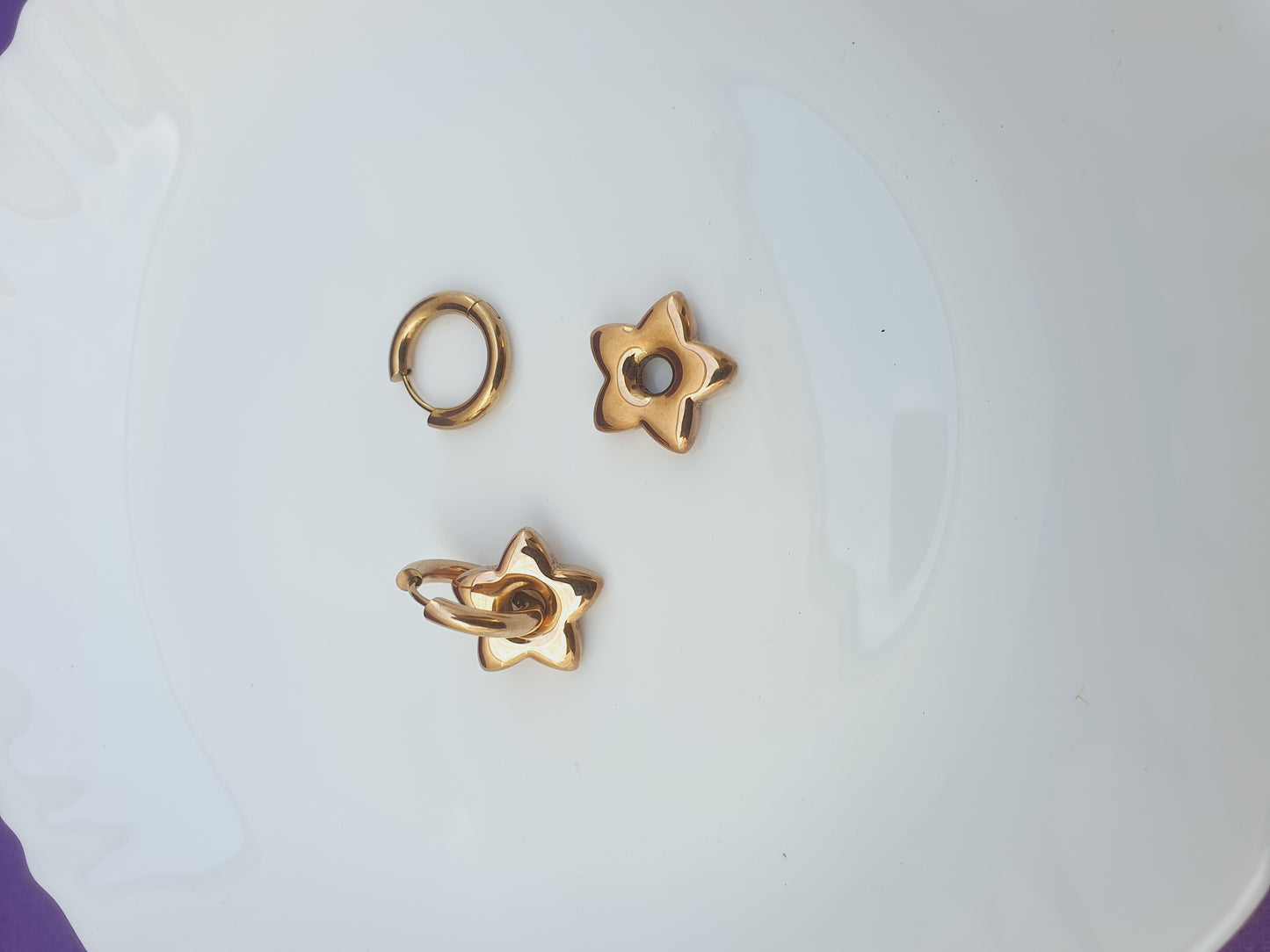 ROSEGOLD EARRING M3 R1 X