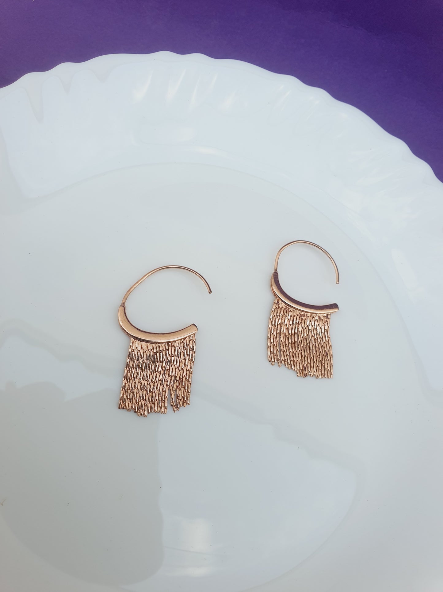 ROSEGOLD EARRING N2 R1 X