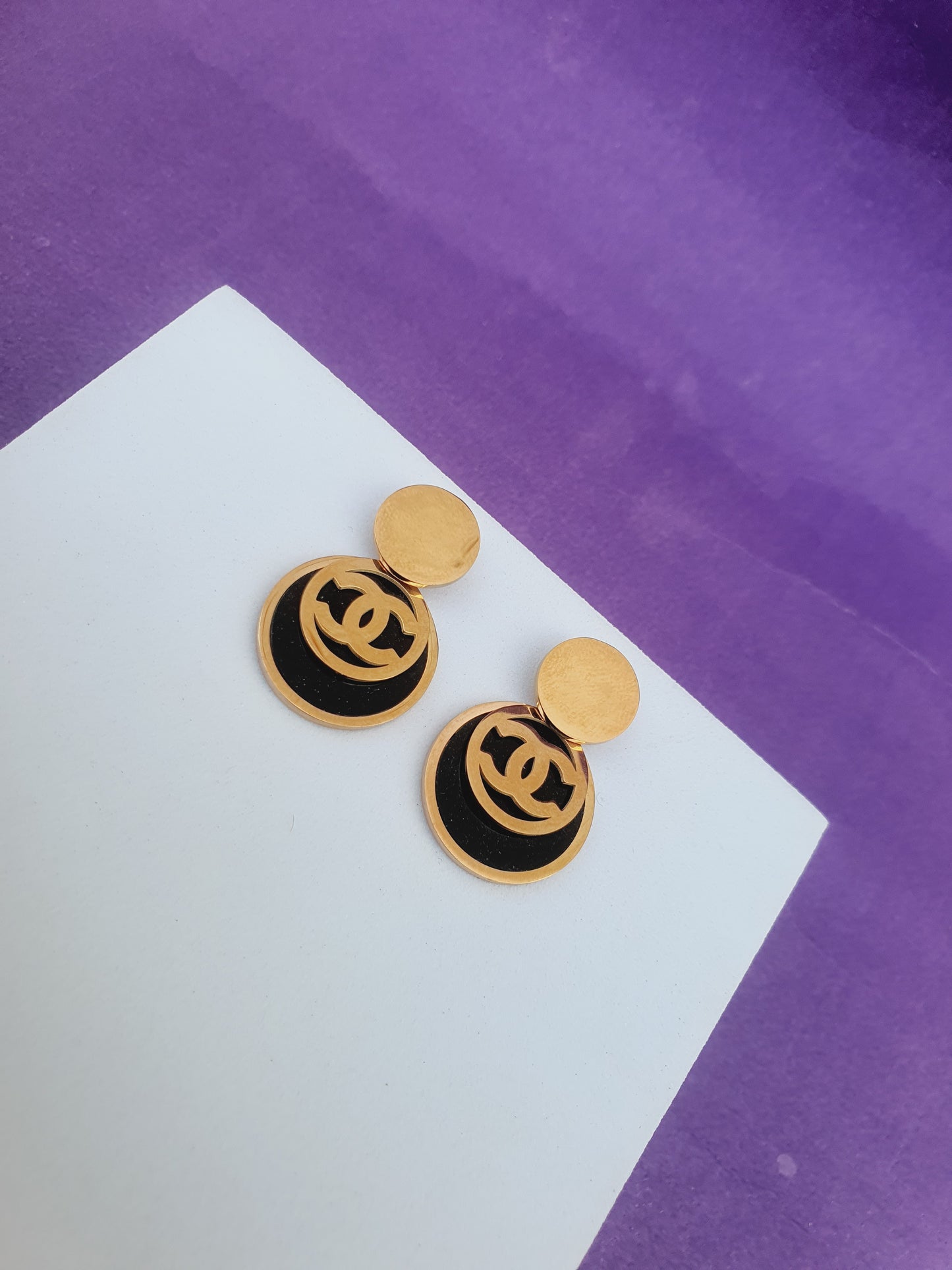 ROSEGOLD EARRING C2 R1 X
