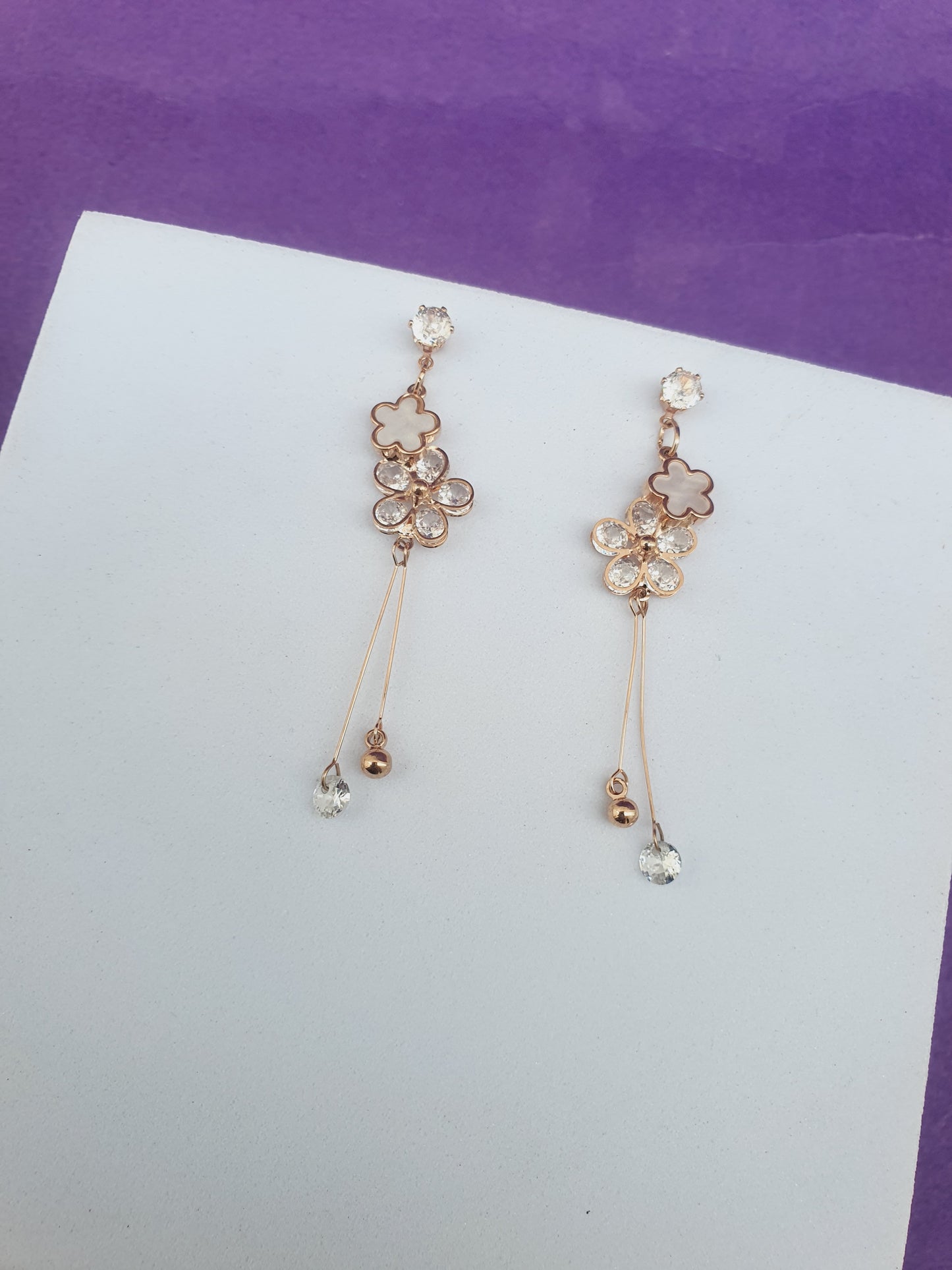 ROSEGOLD EARRING H2 R1 X