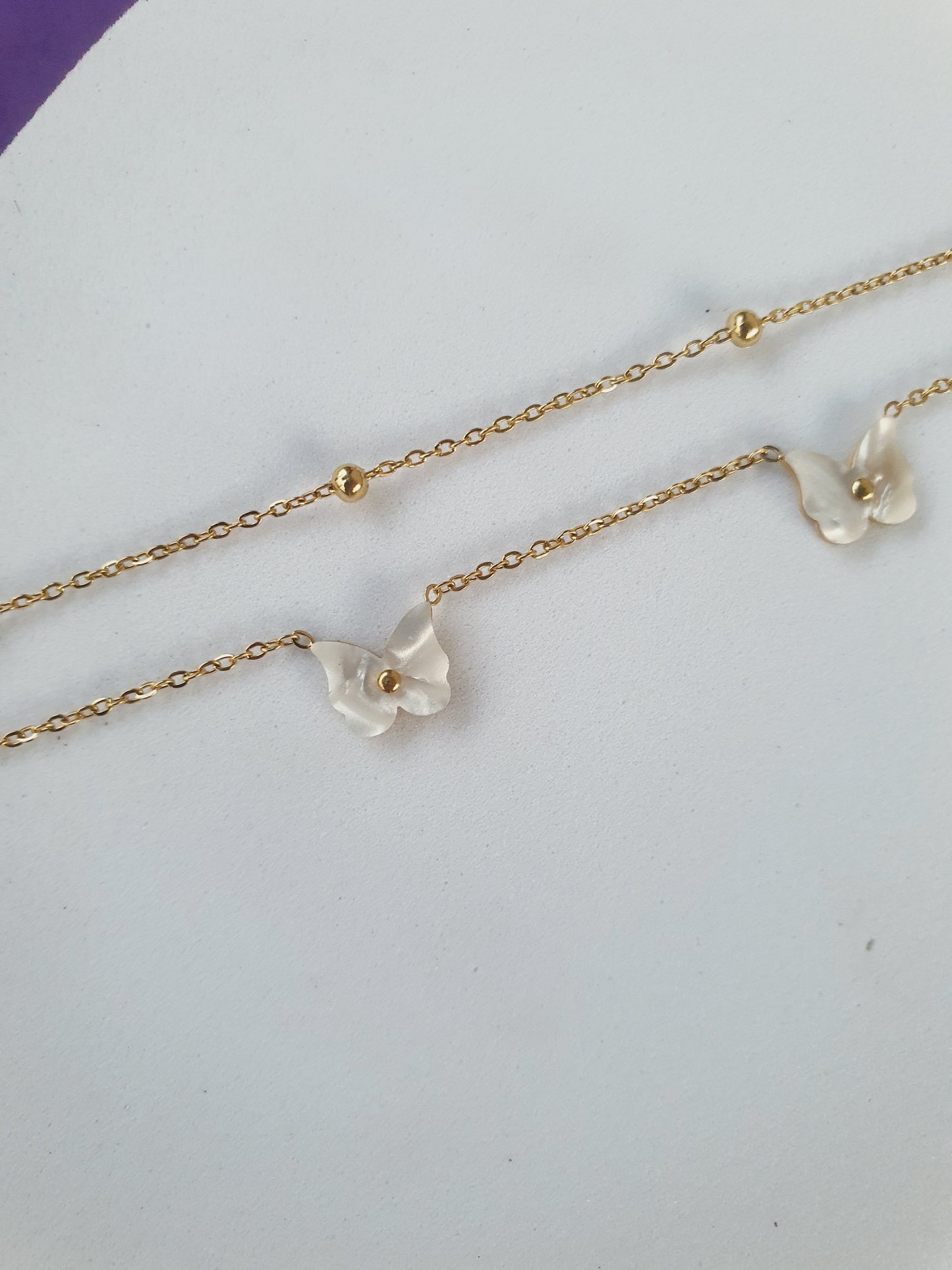 GOLD ANKLET L AT