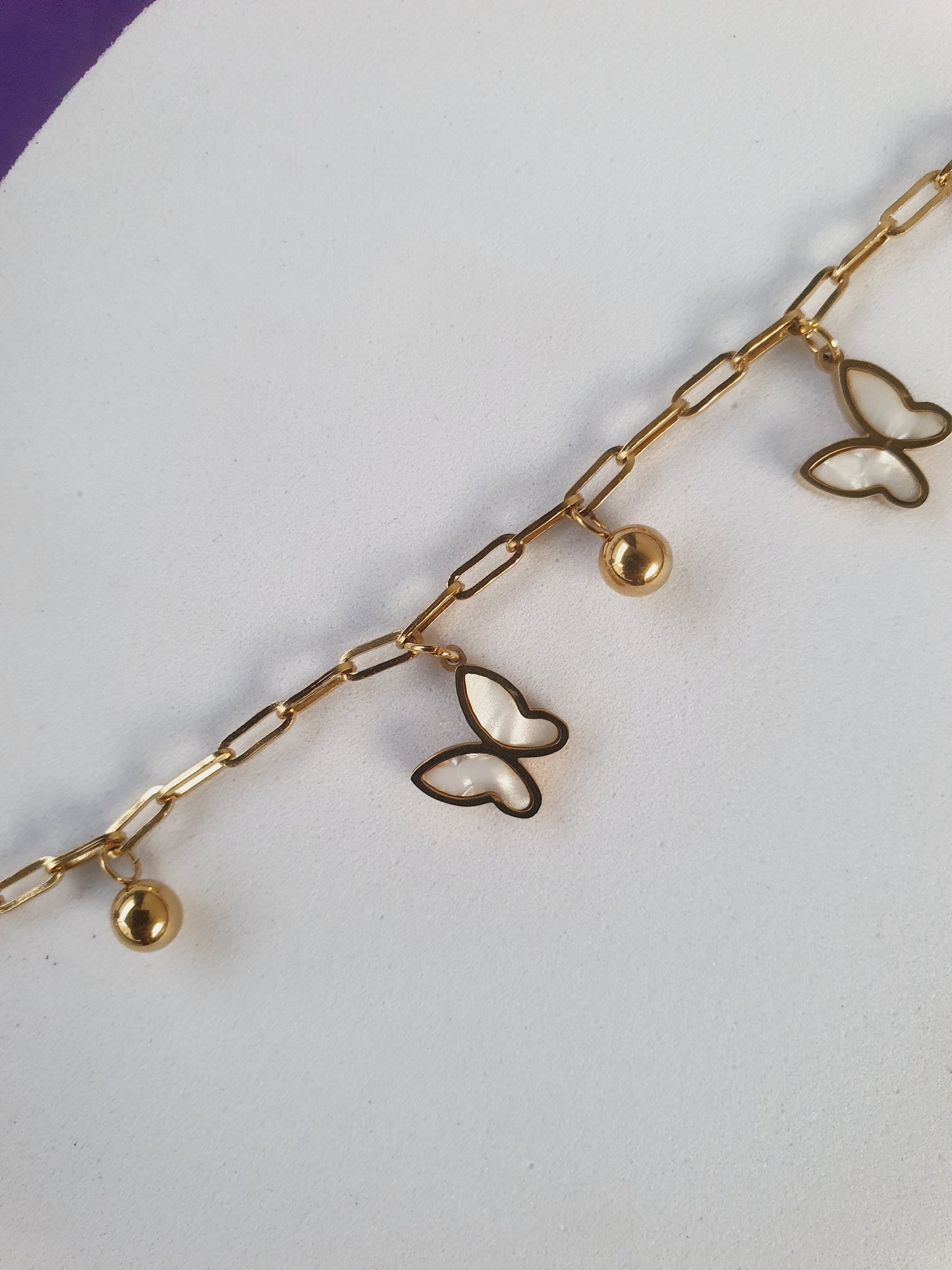 GOLD ANKLET A AT