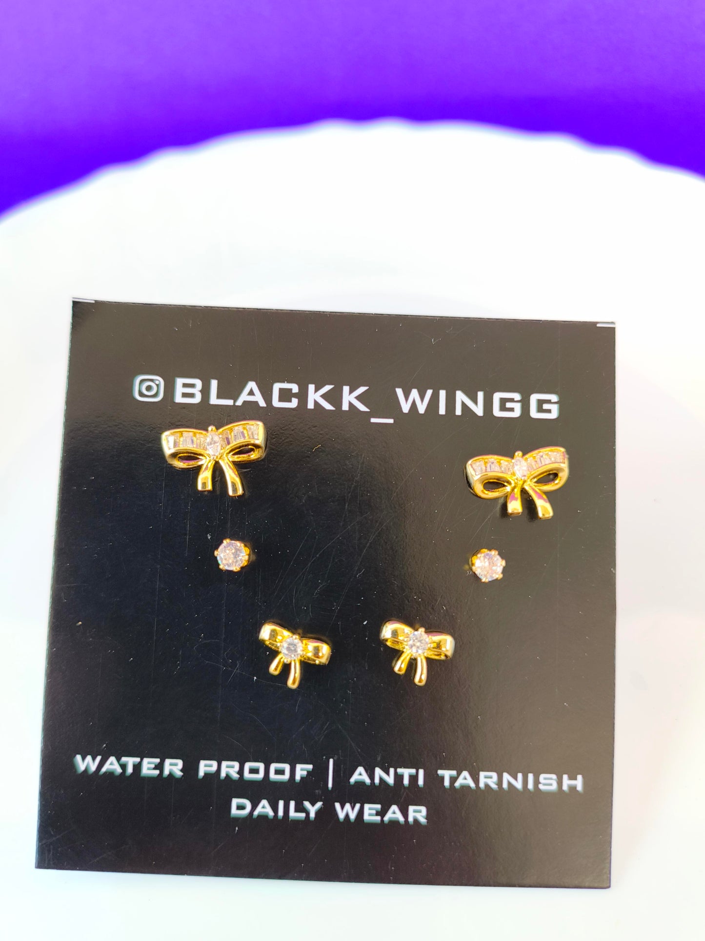 GOLD COMBO EARRING B Y X