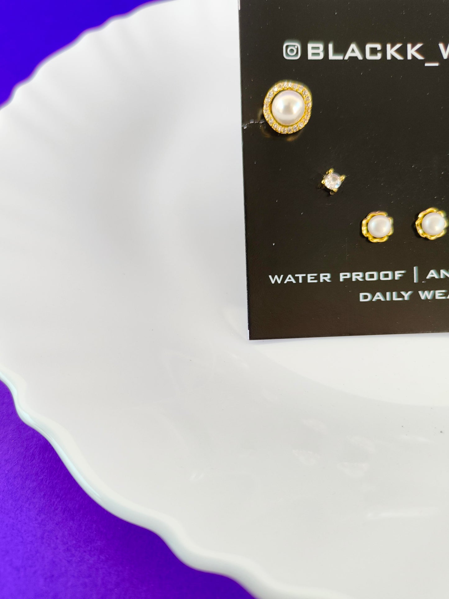GOLD COMBO EARRING F Y X