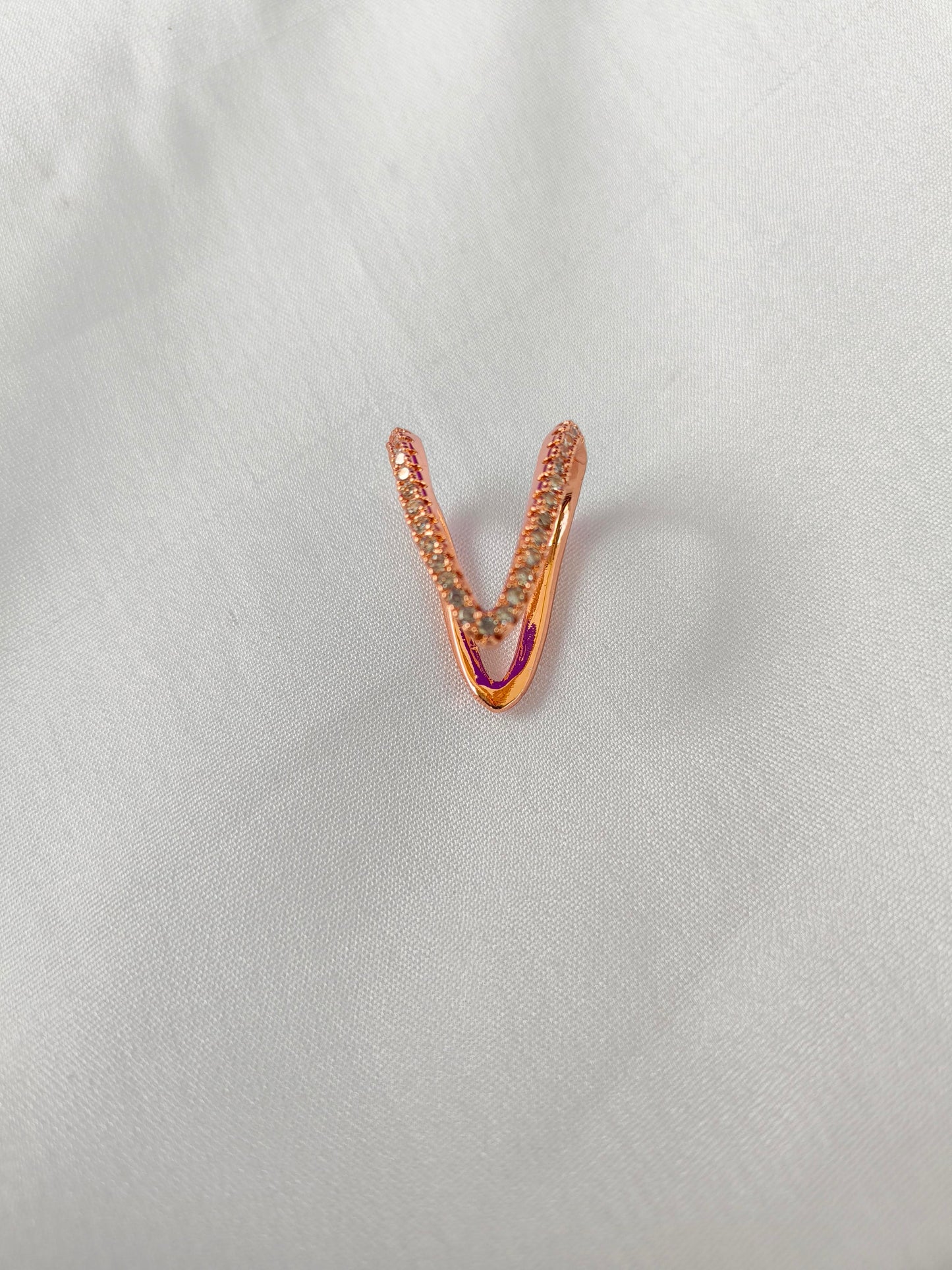 ADJUSTABLE ROSEGOLD RING X