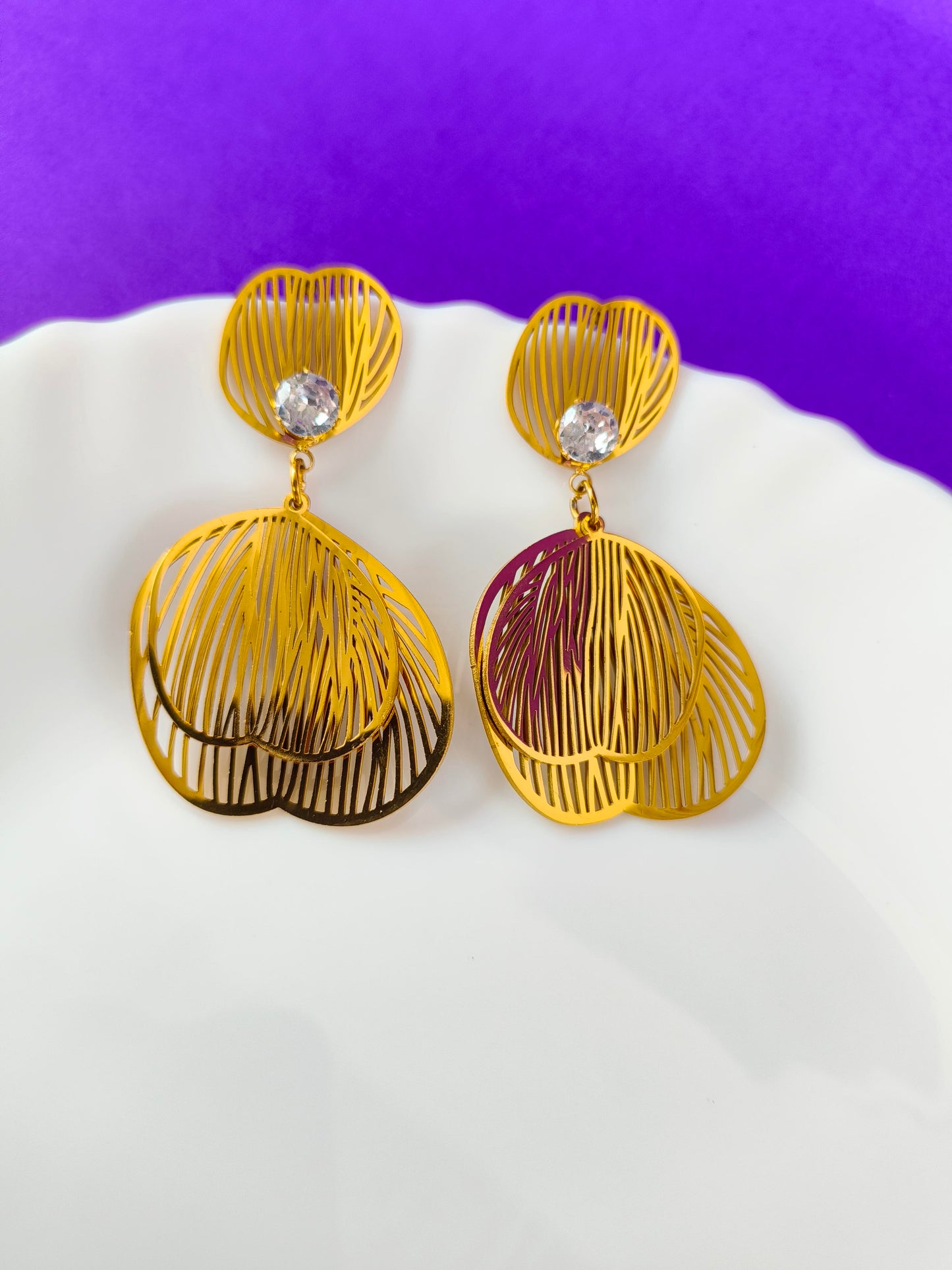 GOLD EARRING 6W G T6 X