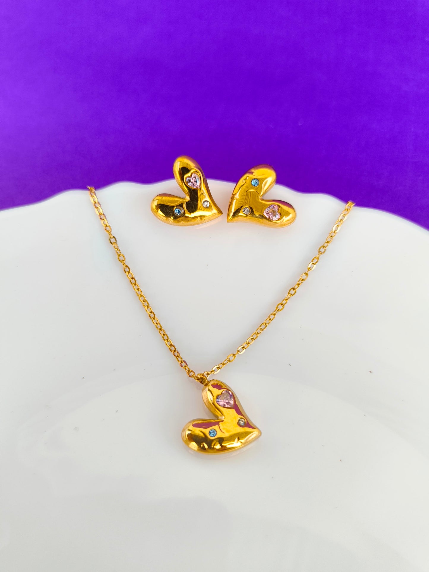 COMBO GOLD CHAIN J CE