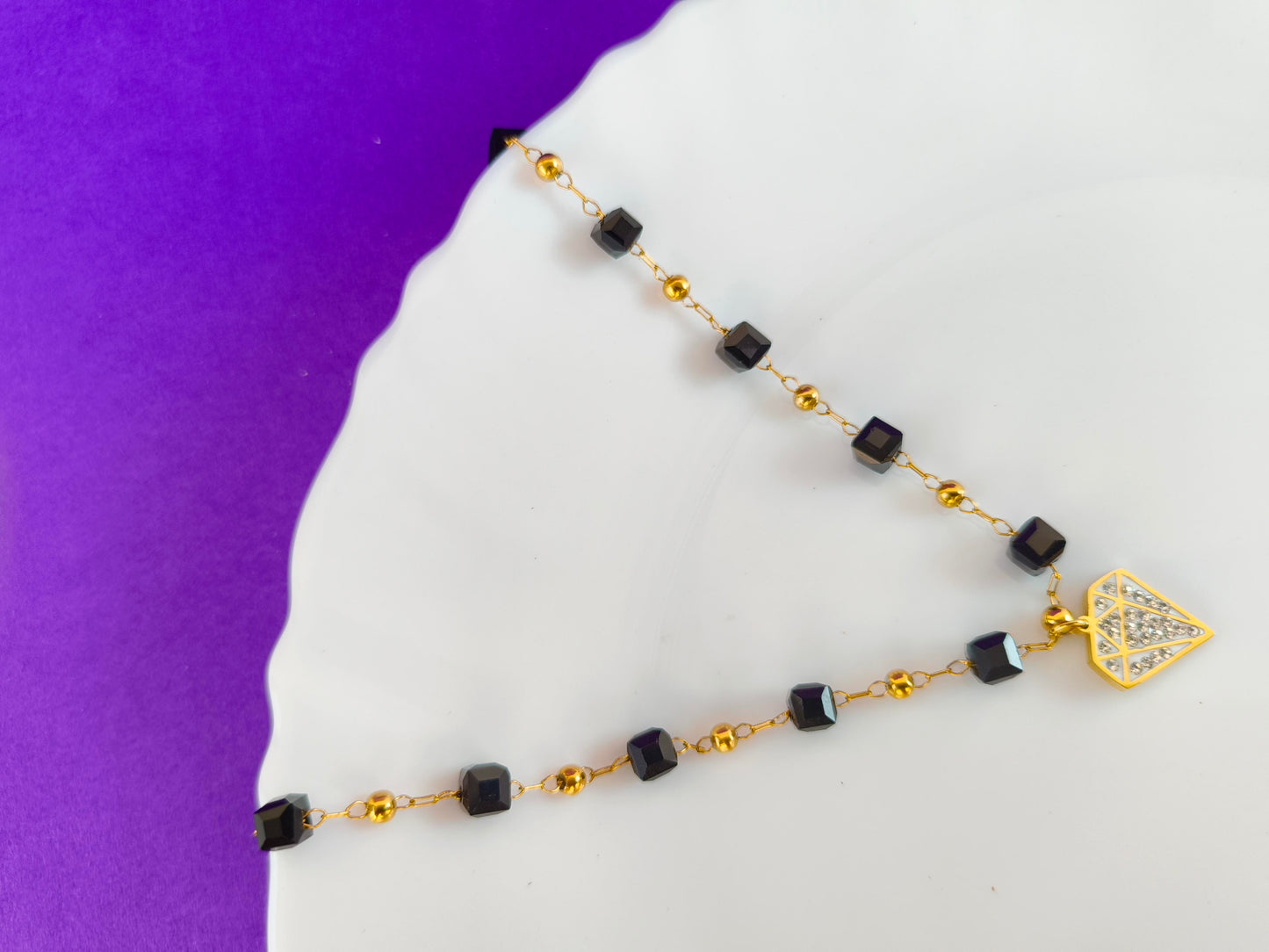 CHARM GOLD CHAIN E 3M X