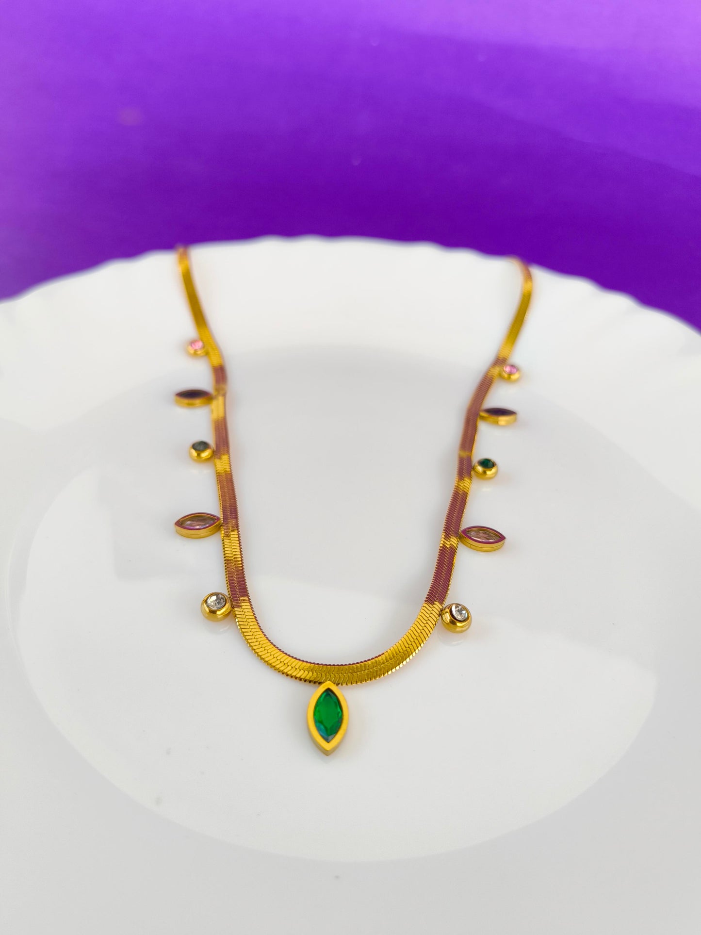 CHARM GOLD CHAIN SS 2M X