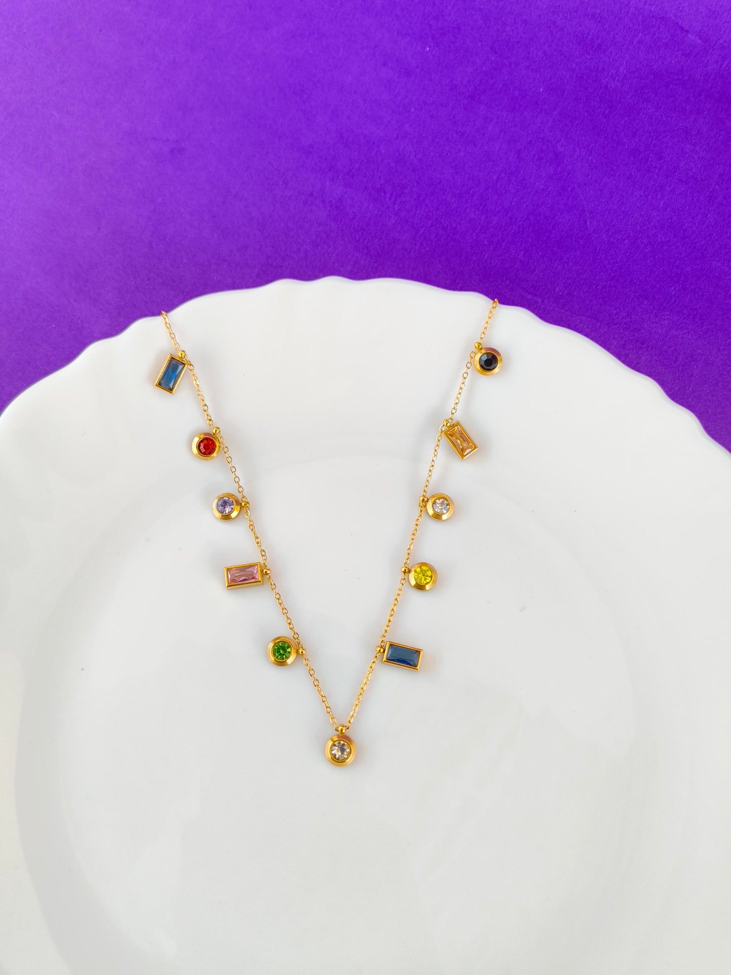 CHARM GOLD CHAIN Y 2M X
