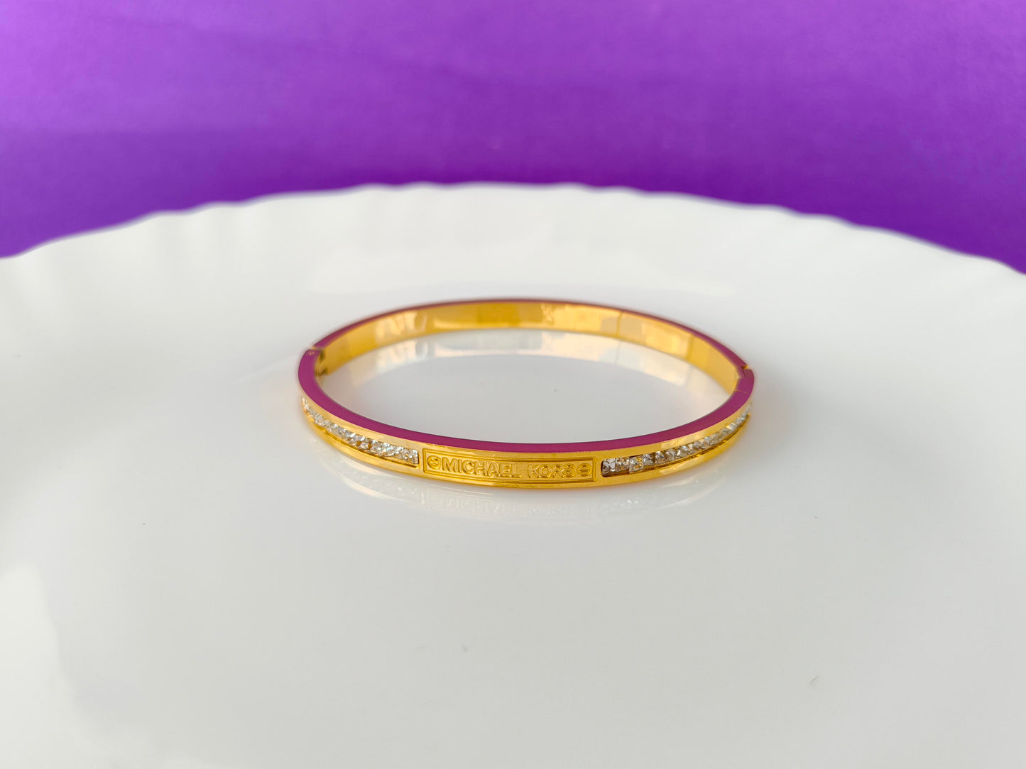 GOLD MICHAEL CHORS BRACELET X