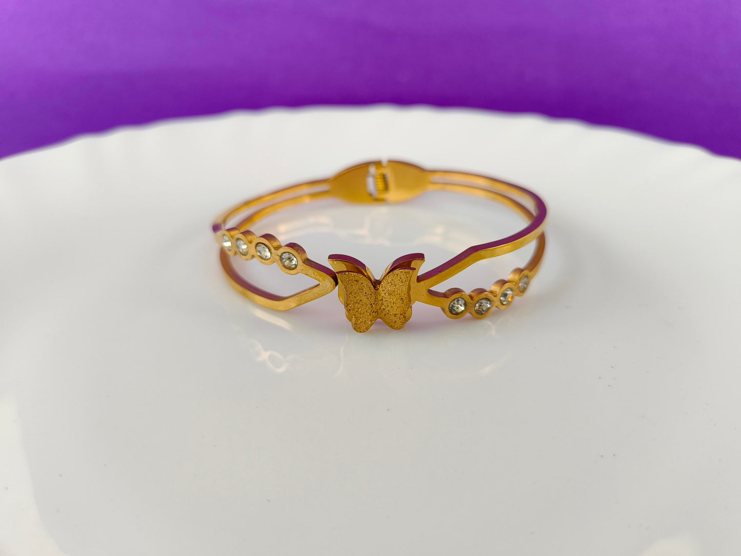 Gold Butterfly Bracelet X
