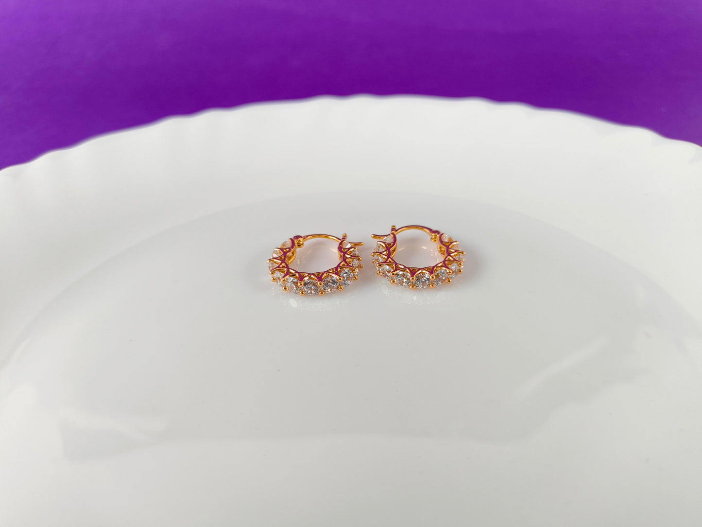 ROSEGOLD EARRING 3E BT X