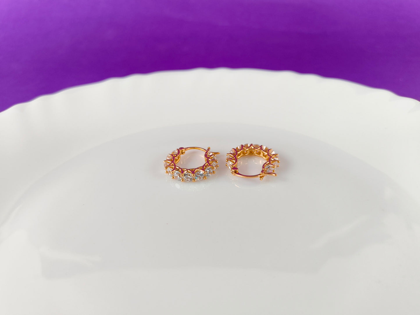 ROSEGOLD EARRING 3E BT X