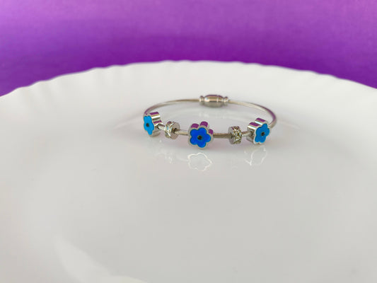 KIDS SILVER  BRACELET X