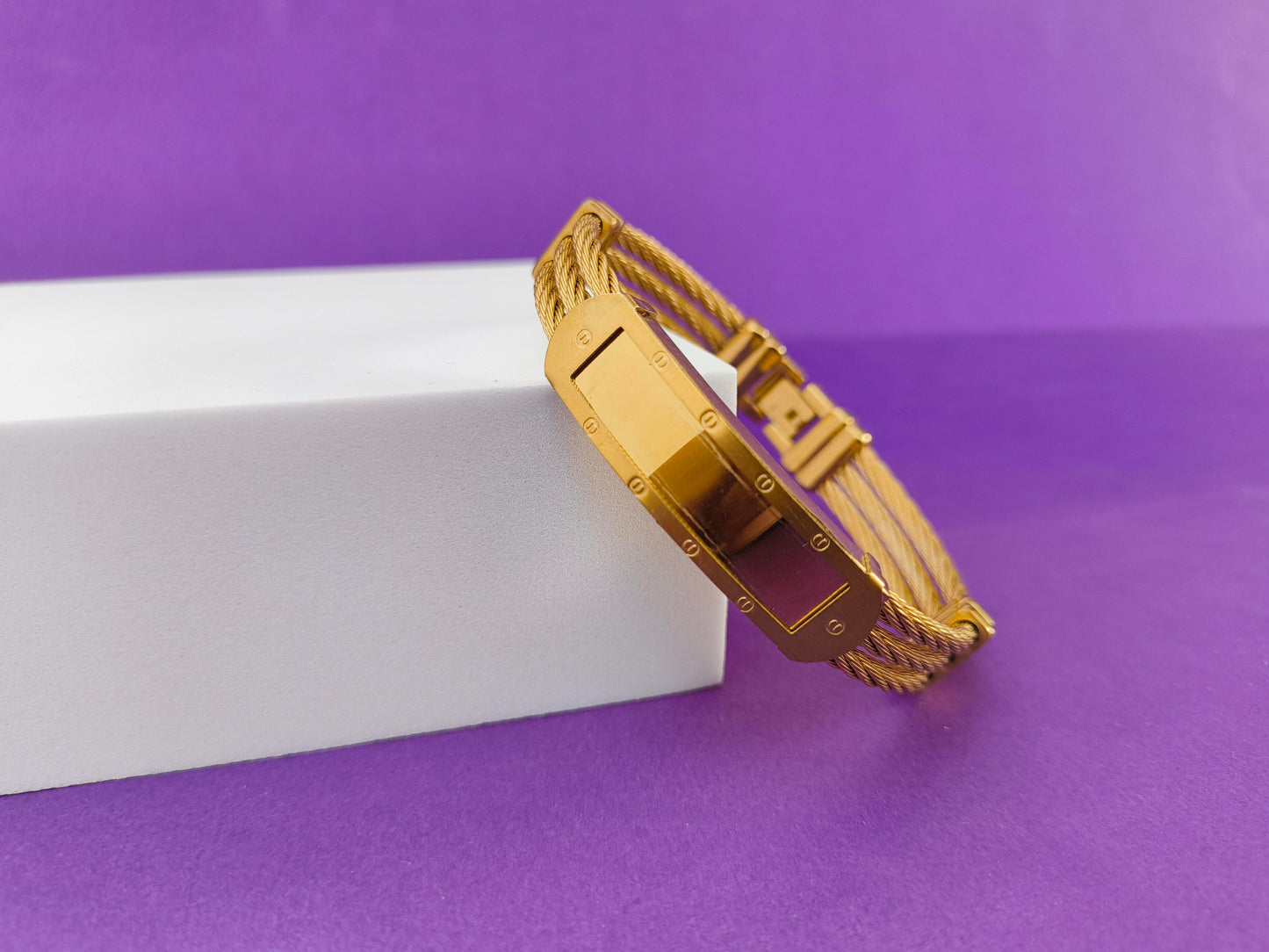 UNISEX KADA GOLD BRACELET X