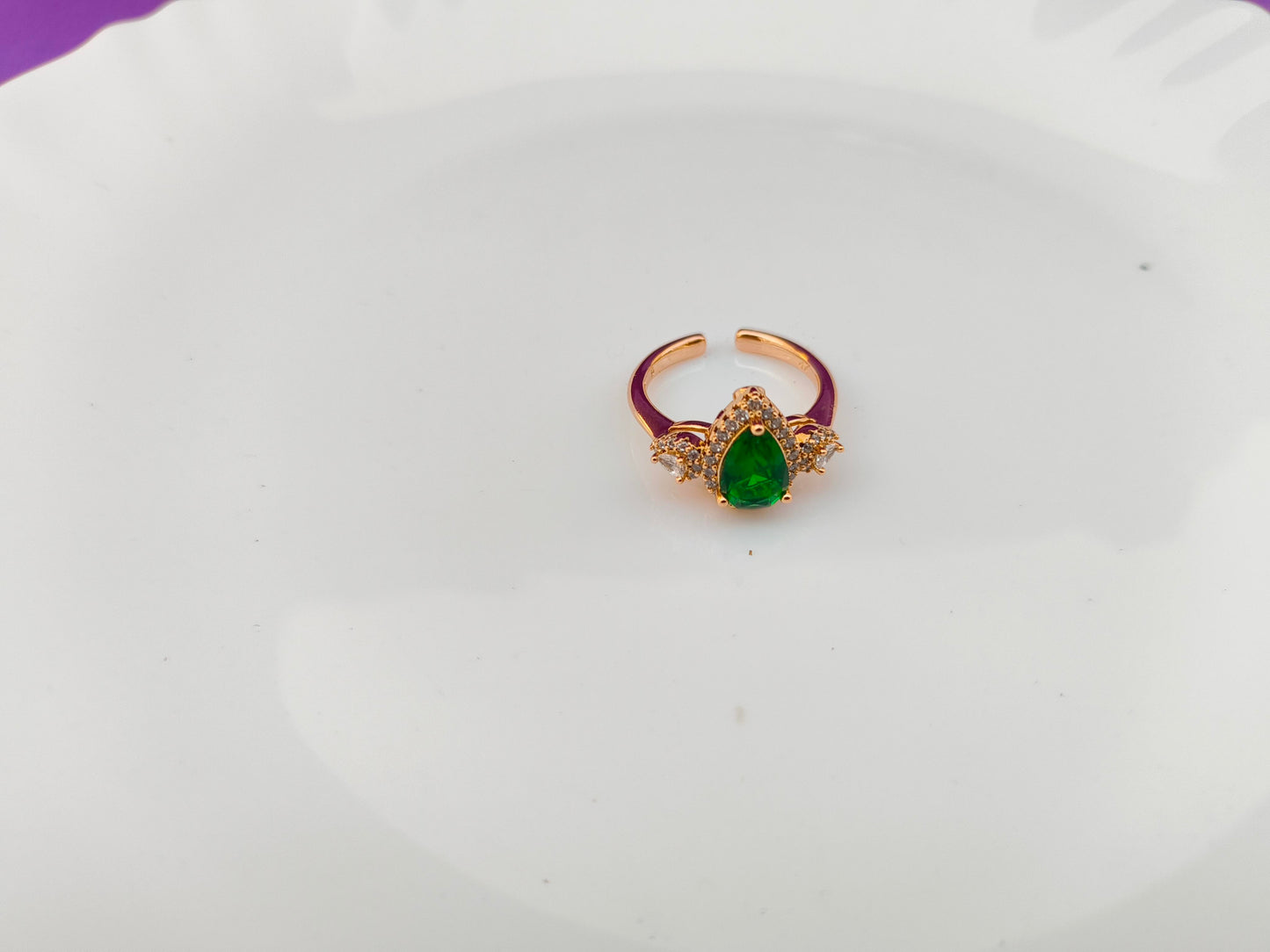 ADJUSTABLE ROSEGOLD RING X